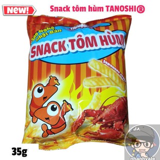 Snack Tôm Hùm mới TANOSHI® Công nghệ Nhật Bản