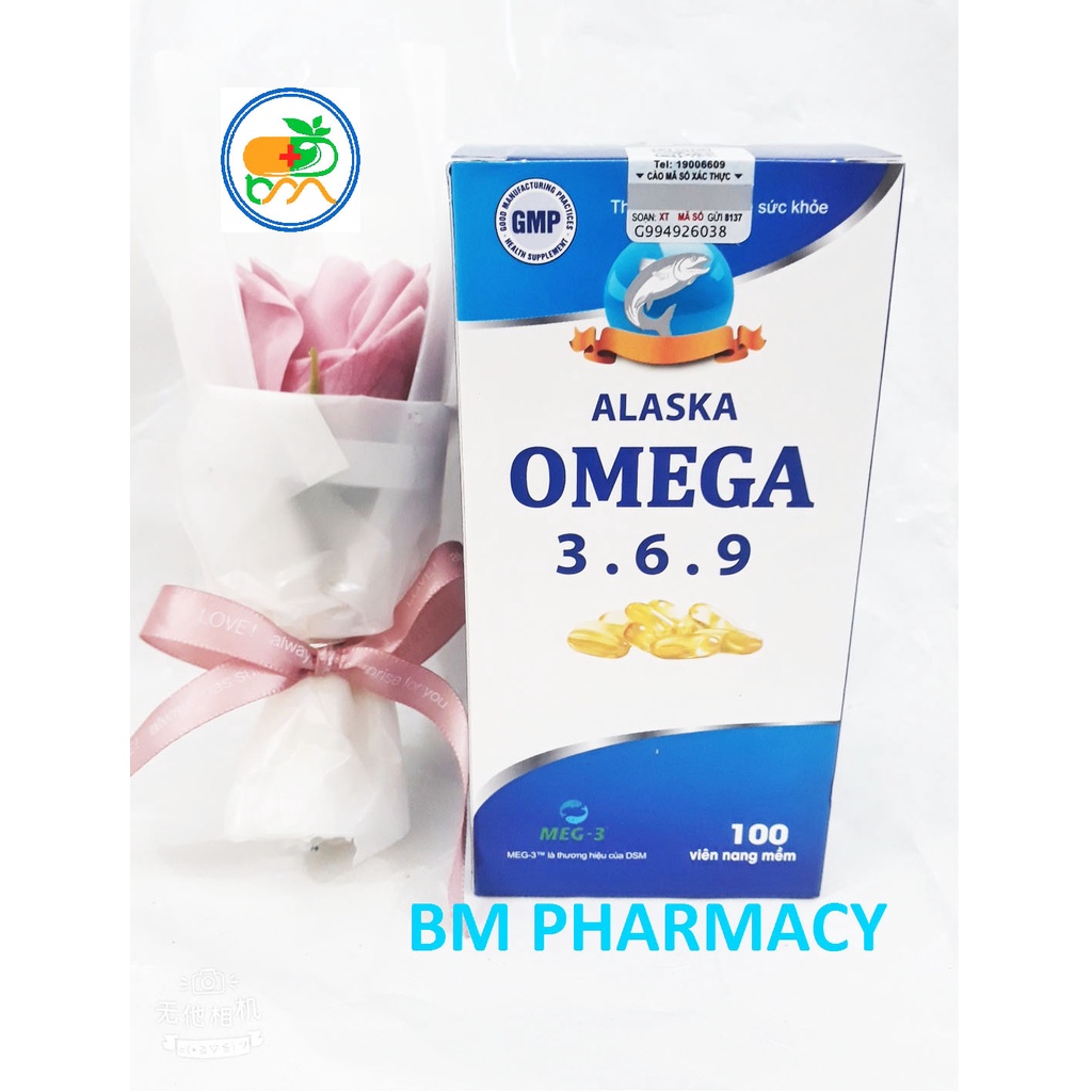 Viên bổ mắt OMEGA 3.6.9, giúp sáng mắt, giảm nhức mắt, mỏi mắt, khô mắt, thoái hóa võng mạc và giảm xơ vữa động mạch