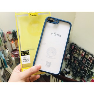 [Ốp đẹp] Ốp trong viền màu iphone 7 plus/ iphone 8 plus/ iphone X