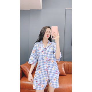 Đồ ngủ pijama lụa hàn cánh dơi form 40-65kg