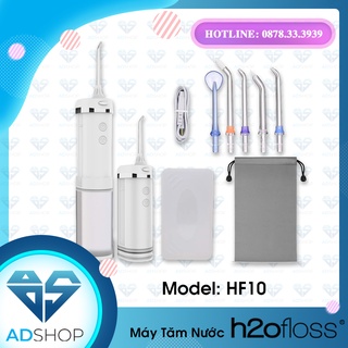 (CHÍNH HÃNG) Máy Tăm Nước H2OFLOSS HF6,Máy Tăm Nước Du Lịch(Bản mới 2021)-Nhập Khẩu AD STORE-HÀNG CHÍNH HÃNG
