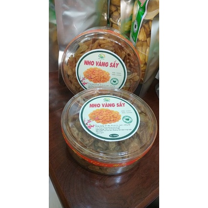 Nho khô vàng sấy