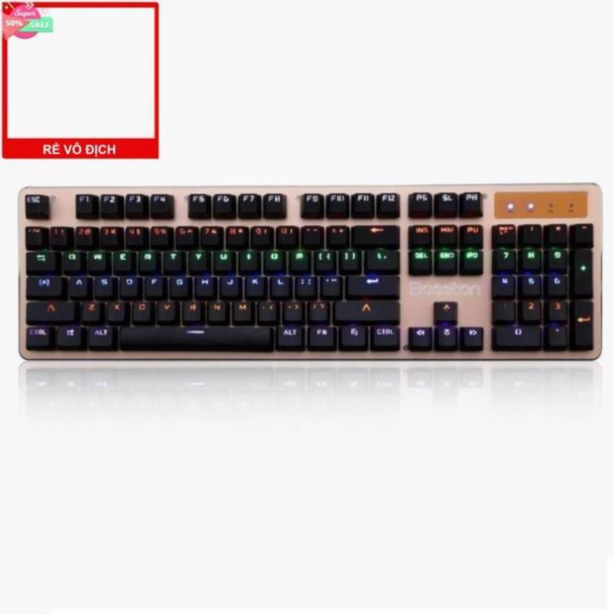 Bàn phím cơ game cao cấp Bosston MK916 tùy chỉnh 9 kiểu đèn led