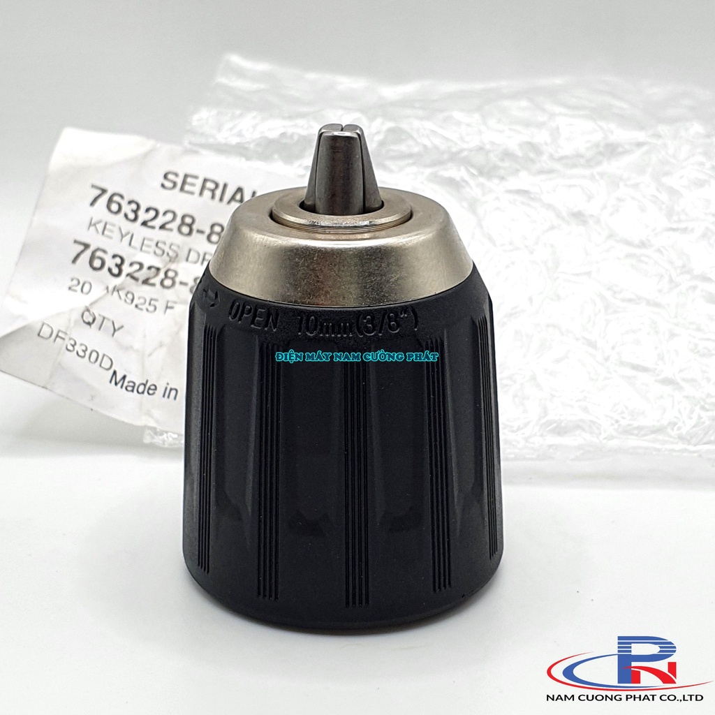 Đầu khoan Auto Lock 10mm Makita 763229-6 763228-8 👉Hàng Chính Hãng👈 ⚡️𝐅𝐑𝐄𝐄 𝐒𝐇𝐈𝐏⚡️