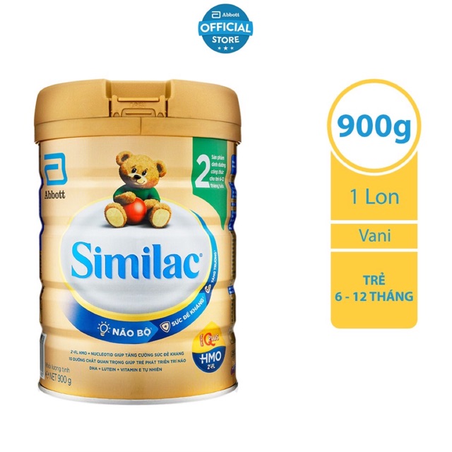 Sữa simmilac Eye - Q2 900  HMO Gold Labet