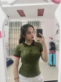 Áo thun cổ trụ