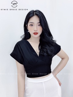 Áo đũi cổ V A415 KYMIE