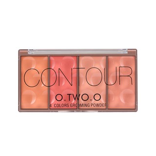 Phấn Má Hồng O.TWO.O Contour 4 Shades Palette