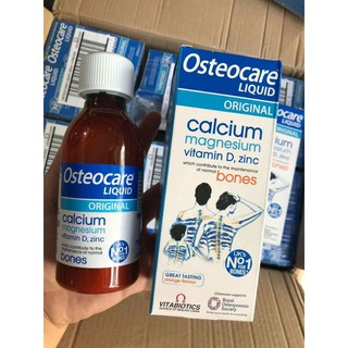 Canxi nước Osteocare Liquid 200ml của Anh