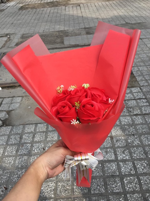 Đóa hoa hồng sáp thơm Vĩnh cửu sang trọng
