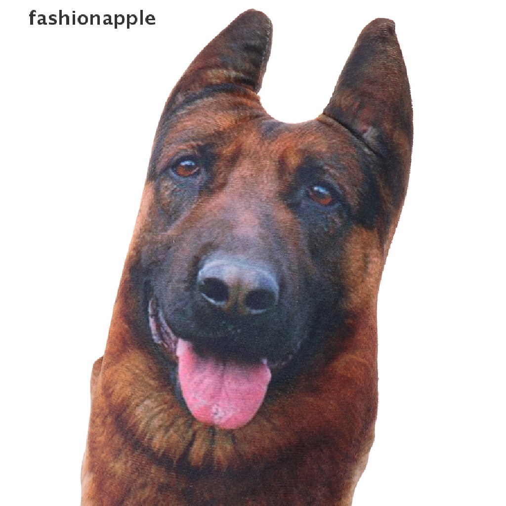 Gối Ngủ Vải cotton Hình Cún Con 3D Hoạt Hình Dễ Thương