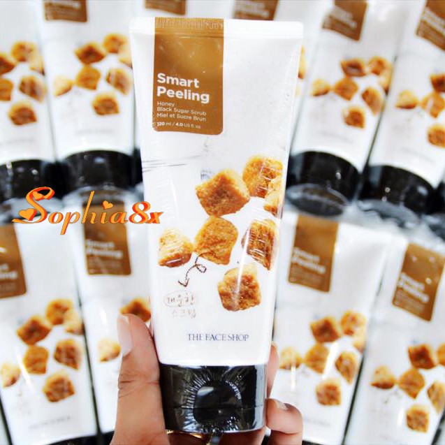 TDC tẩy da chết đường đen của TFS Peeling Honey Black Sugar Scrub