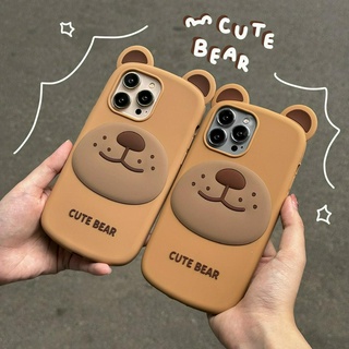 C1968 ốp lưng silicon dẻo 3d cute bear