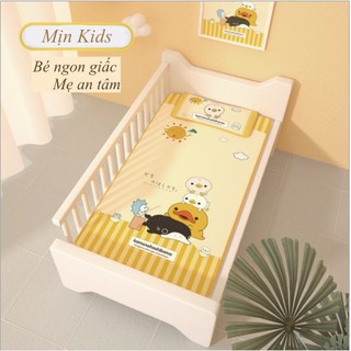 Chiếu ĐIều Hoà 5D LỤA Tencel Mịn Mát Cho Bé Hình Ngộ Nghĩnh - Mịn Kids