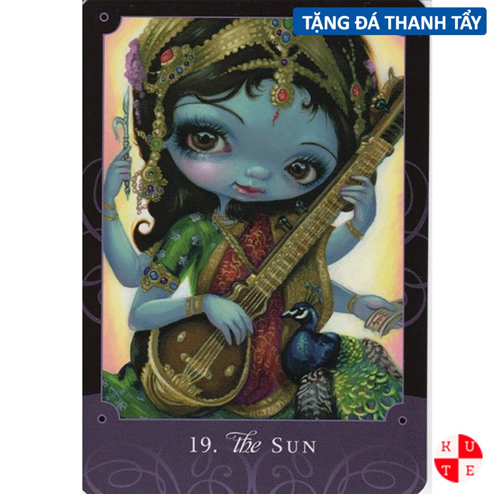 Bài Tarot Beautiful Creatures 80 Lá Tặng Đá Thanh Tẩy