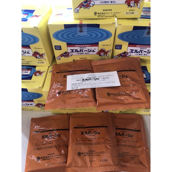 Elbagin Tetra Nhật cho cá cảnh bịch 50g - Mua nhiều giá Sỉ