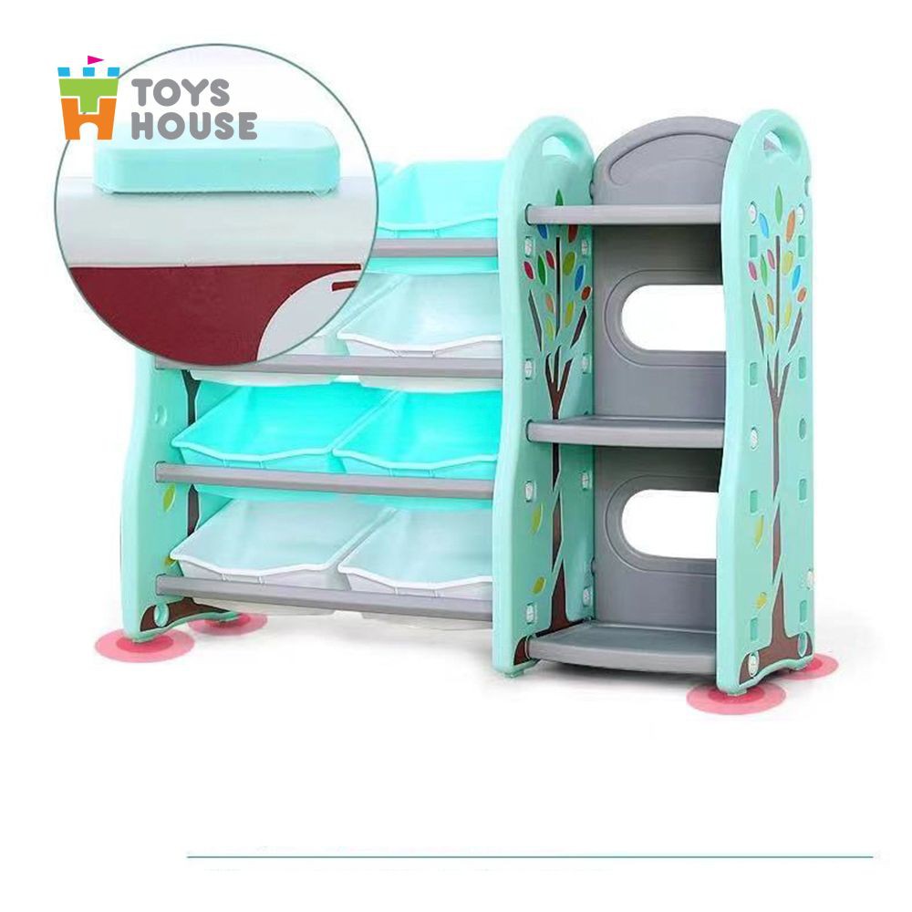 Kệ để đồ chơi, đồ dùng đa năng cho bé hình cây Toyshouse WM21E122 chính hãng cao cấp 85/120 *