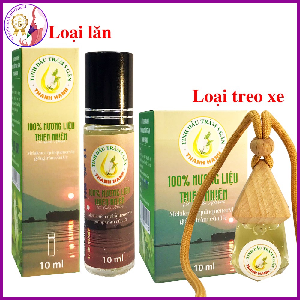 Tinh dầu Tràm Năm Gân Thanh Hạnh Nguyên Chất Từ Đảo Nhím 10ml 20ml 30ml 50ml 100ml Tây Ninh