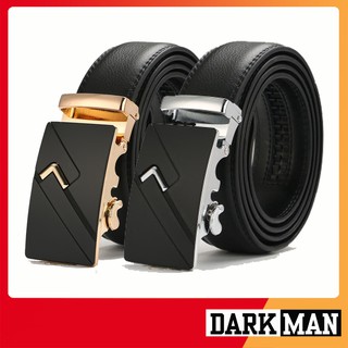 Thắt lưng da thật, thắt lưng nam khóa tự động tinh tế TLN008