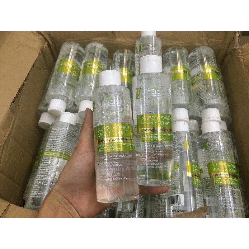 Nước hoa hồng Bielenda se khít chân lông giảm mụn giảm nhờn - Toner Bielenda Skin Clinic | BigBuy360 - bigbuy360.vn