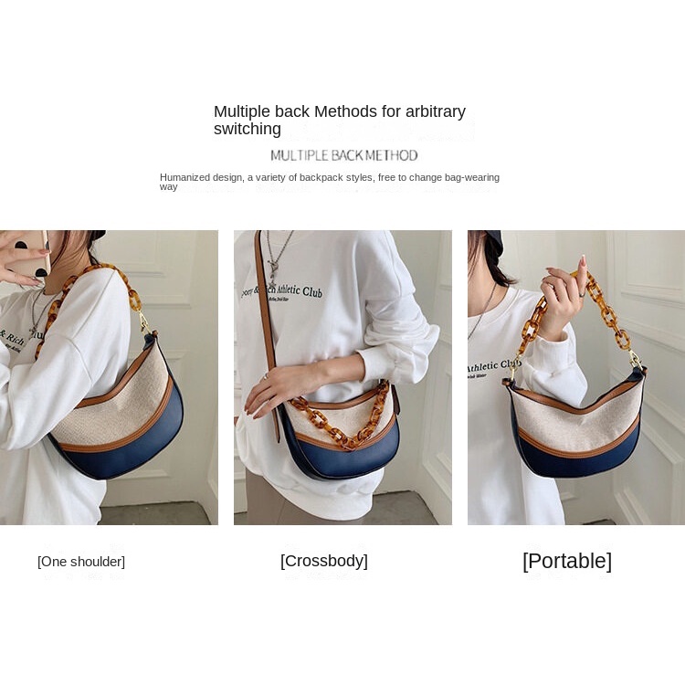 Túi Đeo Vai Envirosax Bằng Acrylic Phối Dây Xích Thời Trang Mùa Hè Hàn Quốc 2022 CYR644