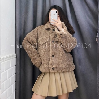 Áo khoác lông thỏ, lông cừu cao cấp