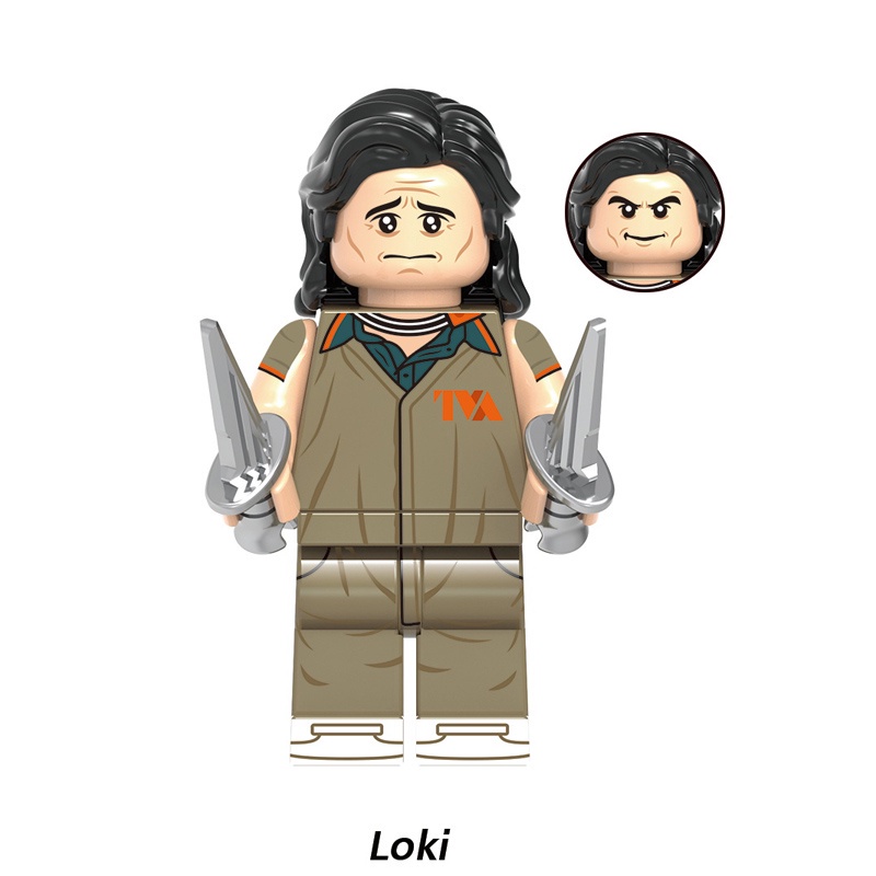 Marvel Mô Hình Đồ Chơi Lắp Ráp Nhân Vật Loki Minifigures