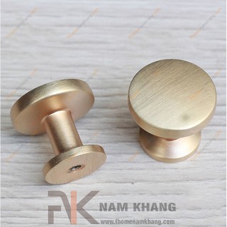 Núm nắm tủ vàng mờ NK267-V (giá 1 cái)