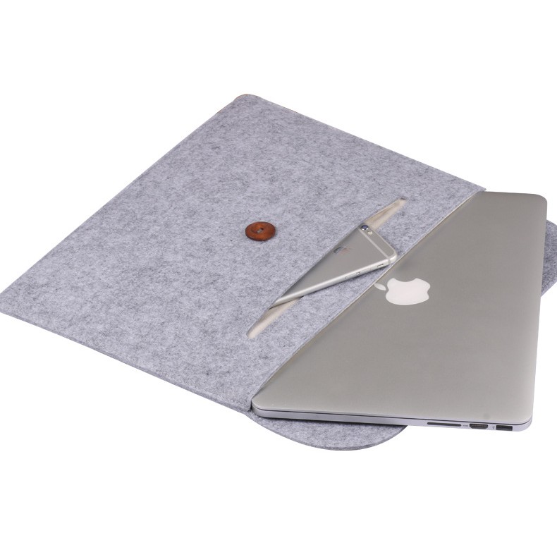 Túi Nỉ Đựng Chống Sốc Macbook, Laptop, iPad Độc Đáo, Nhiều Size Nhiều Màu Tiện Ích