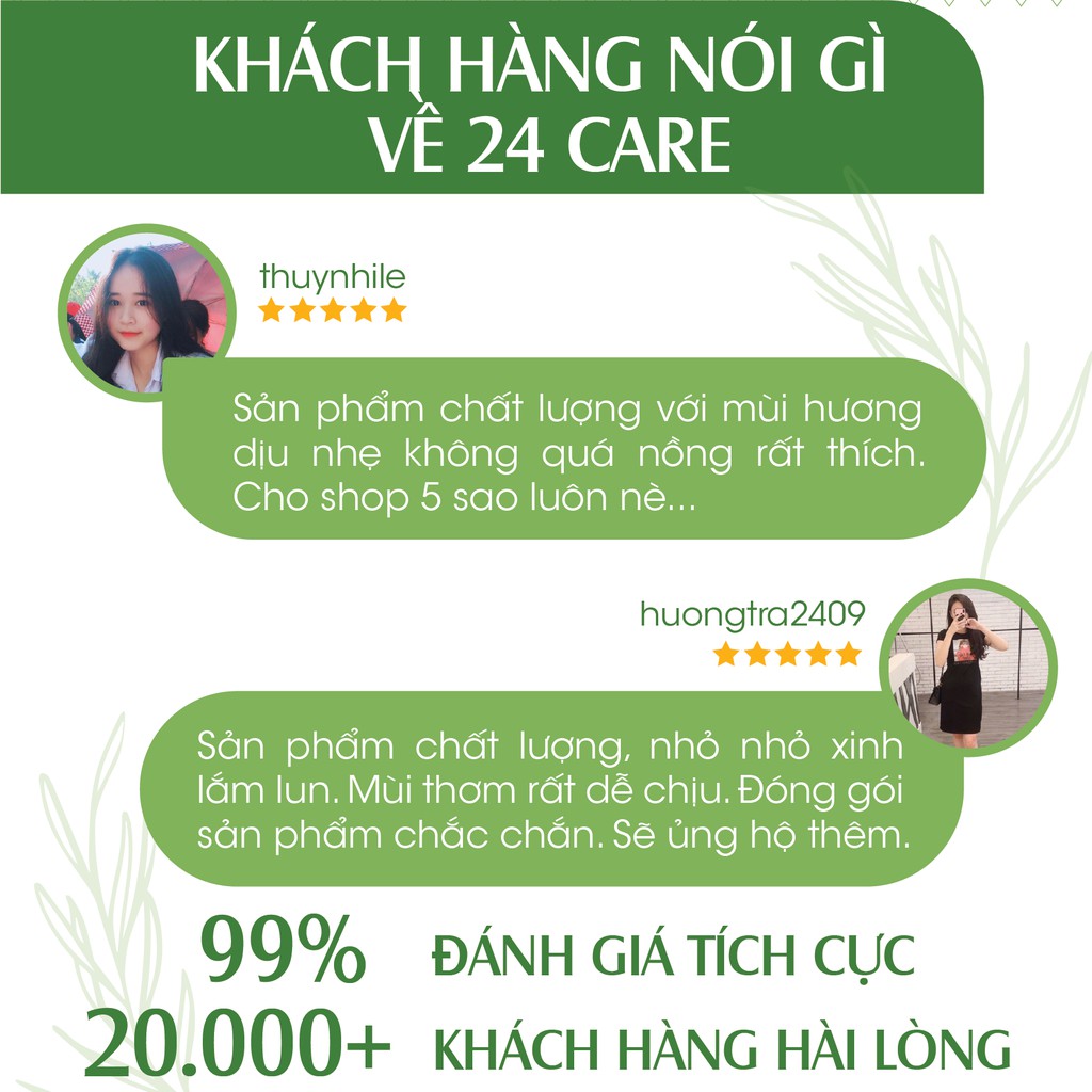 Tinh dầu massage body 24care giảm căng thẳng, thành phần tinh dầu dành cho người căng thẳng, lo âu (nam/nữ) 30ml