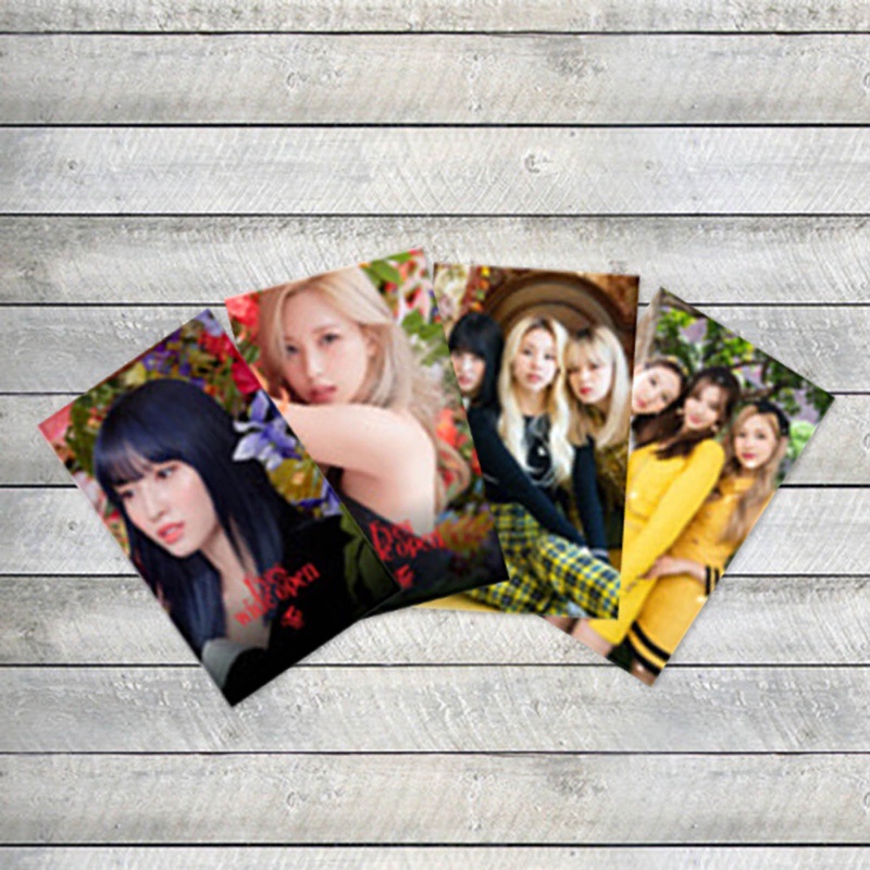 Set 30 Tấm Thẻ Ảnh In Hình Các Thành Viên Nhóm Twice