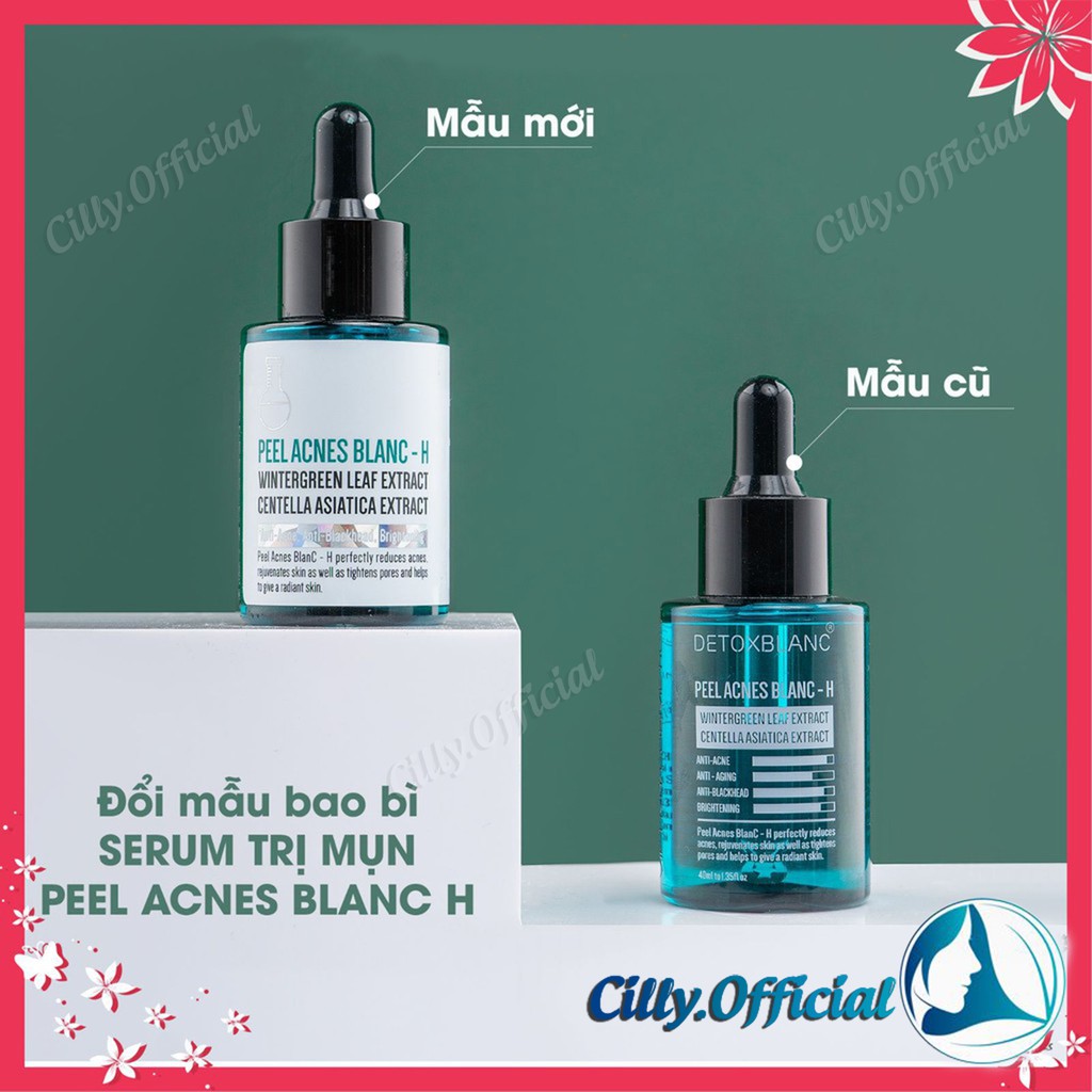 Serum mụn Detox Blanc số 13 hàng chuẩn mẫu mới nhất hộp 40ml | BigBuy360 - bigbuy360.vn
