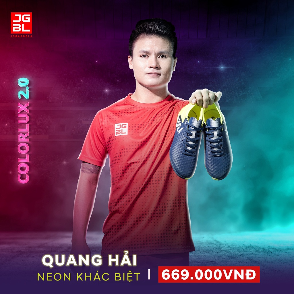 Giày Đá Bóng Động Lực Jogabola 9020 Sân Cỏ Nhân Tạo CH101 (Tặng Vớ Thể Thao)