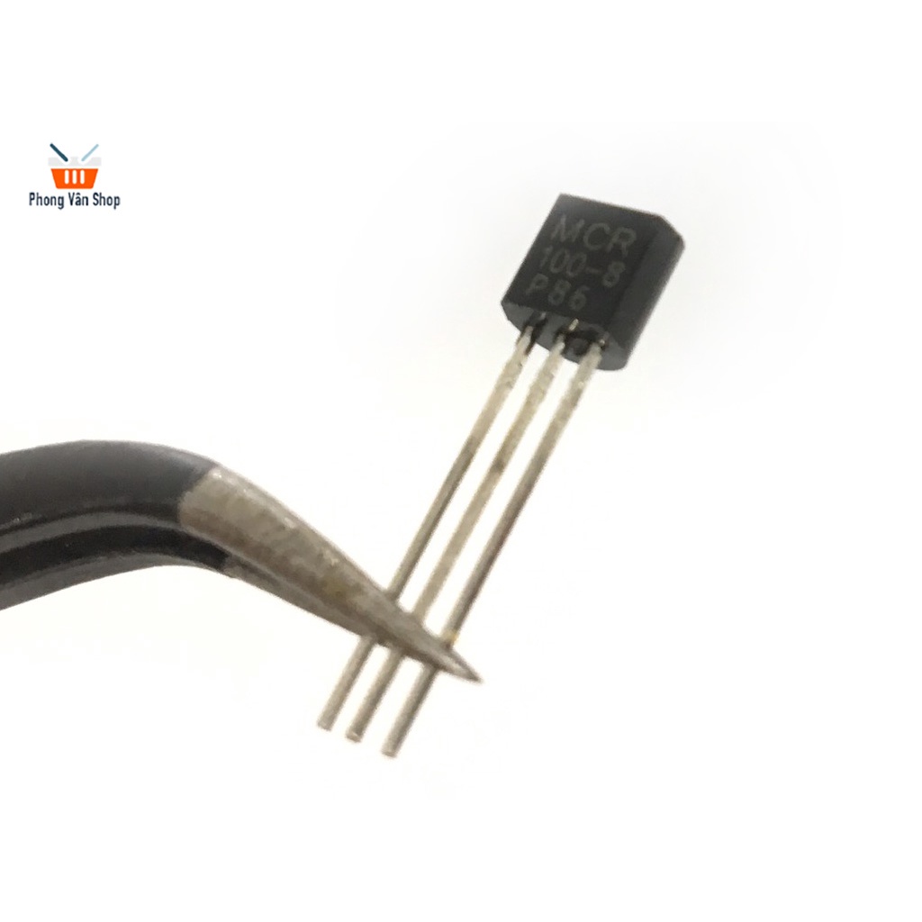 5 MCR100-8 Thyristor 0.8A 600v- Linh kiện bán dẫn 3 chân