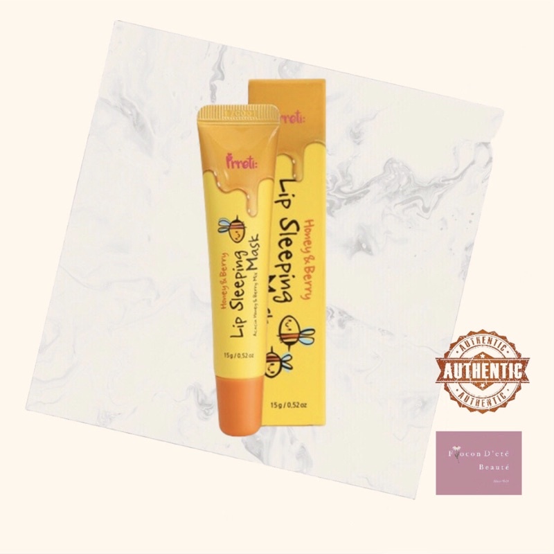 Mặt nạ ngủ môi PRRETI HONEY SLEEPING MASK