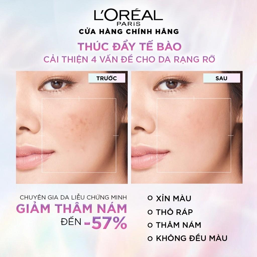 Serum dưỡng sáng mờ thâm nám L'Oreal Paris Glycolic Bright 1.0% Glycolic Acid (AHA) 30ml