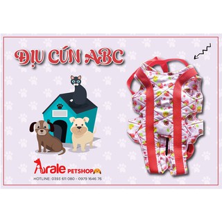 ĐỊU CÚN ABC ĐỊU CÚN ABC CHO CHÓ MÈO TỪ 0.5KG -15KG