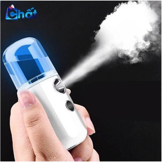 Máy phun sương xông hơi mặt nano cầm tay hỗ trợ dưỡng da cấp nước tối đa