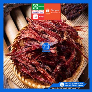 Thịt Lợn Gác Bếp Ẩm Thực Tây Bắc Thơm Ngon Chuẩn Vị 500G - TẶNG CHẨM CHÉO - Khô Heo Gác Bếp | HQ FOOD