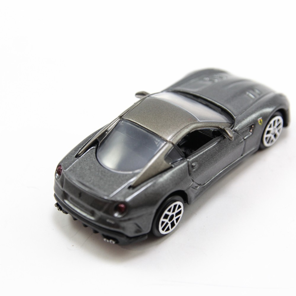 Mô hình siêu xe Ferrari 599 GTO 1:64 Bburago Gray