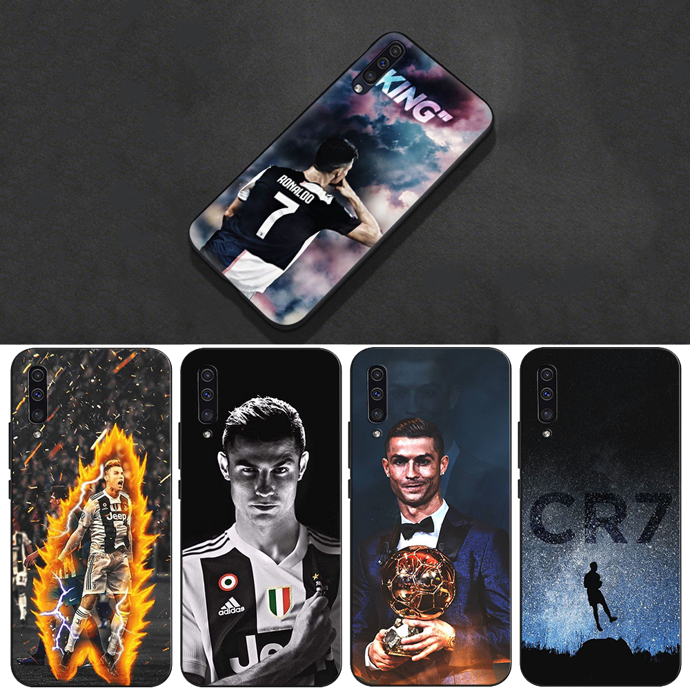 Ốp Điện Thoại Mềm Hình Cristiano Ronaldo Cr7 Xh10 Cho Samsung Galaxy J8 A9 A8 A7 A6 Plus 2018 A5 A3 2016 2017