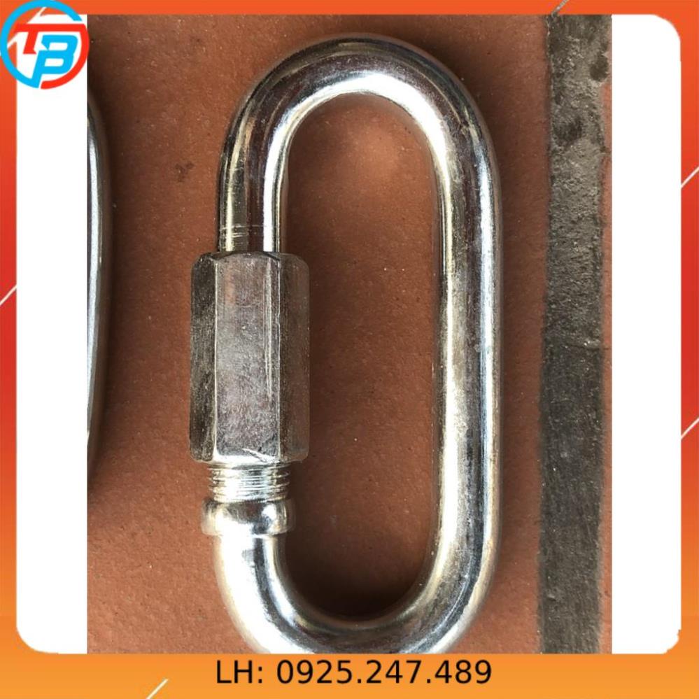 Móc nối xích, khóa xích INOX 4 5 6 8 10 12 CÁP THÉP SÀI GÒN