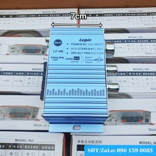 Ampli 12V Mini 2 kênh Stereo Cực Hay