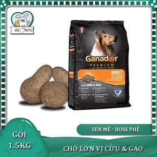 [1.5kg] Ganador Adult Thức ăn hạt cho chó trưởng thành vị cừu & gạo - Lida Pet Shop