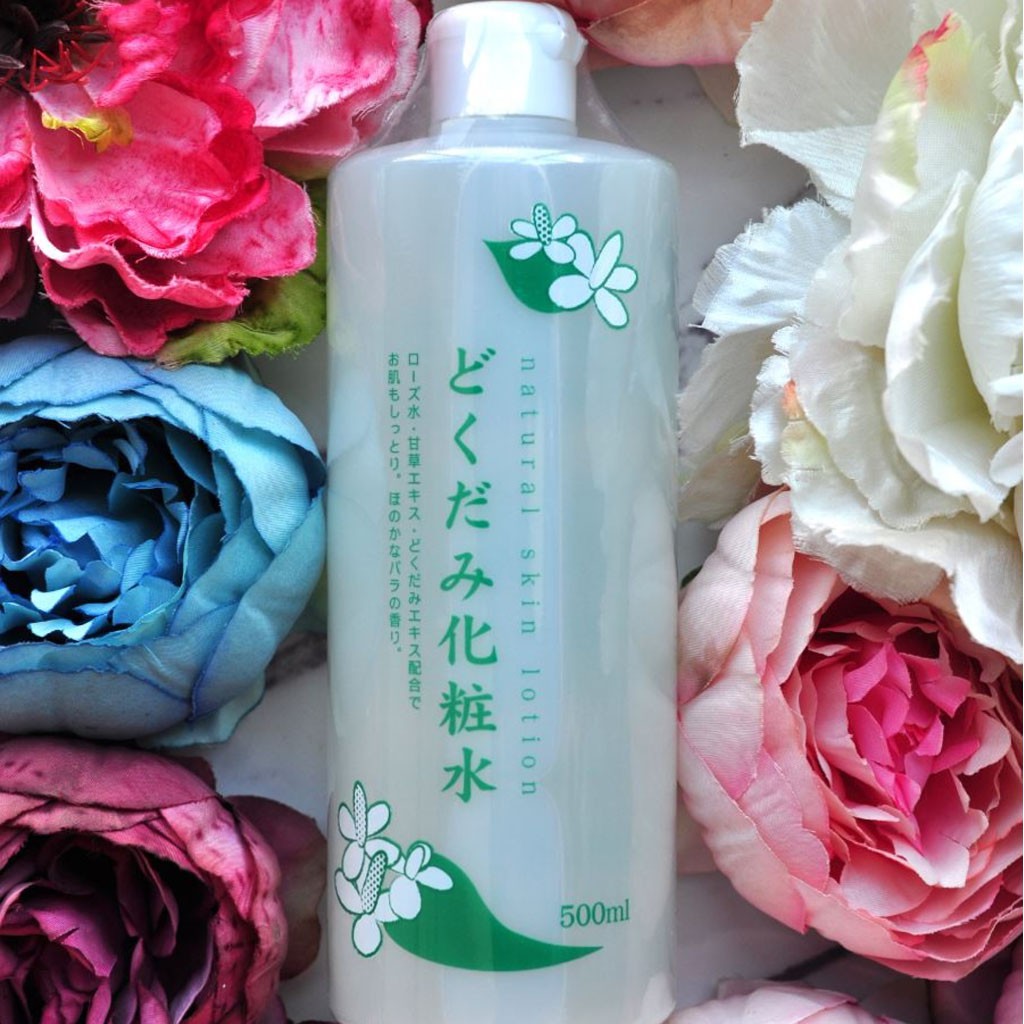 Nước Hoa Hồng Diếp Cá Dokudami Natural Skin Lotion Chai 500ml