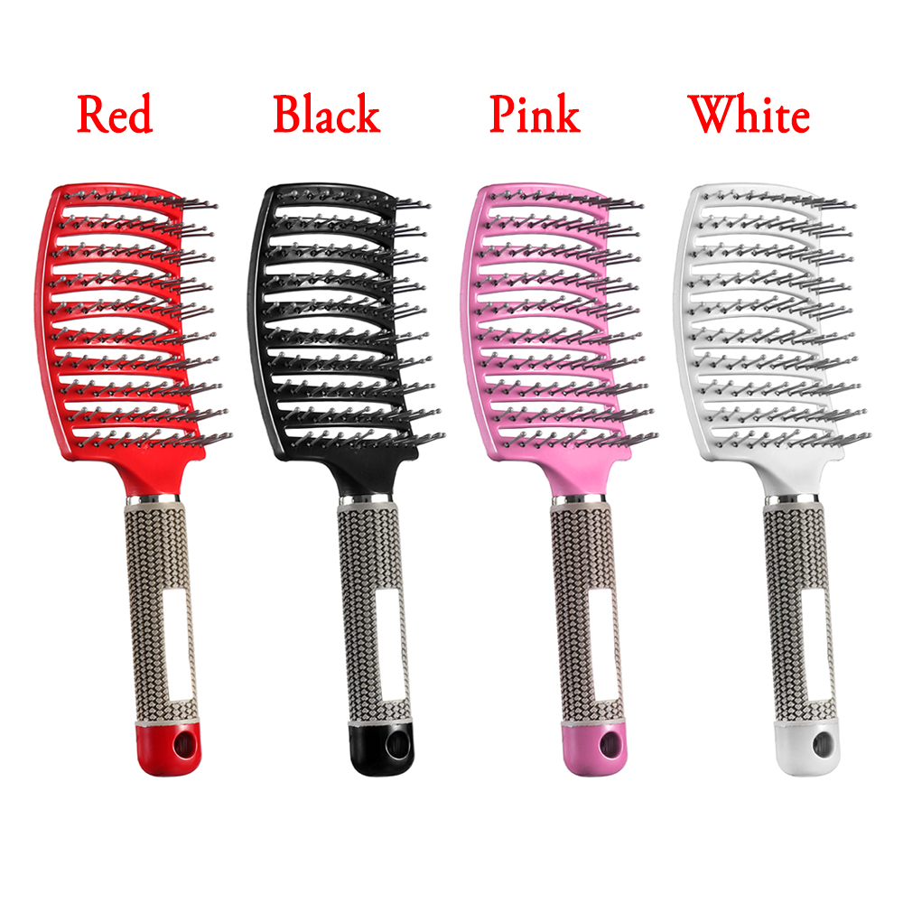 Lược Chải Tóc Xoăn / Thẳng Chống Tĩnh Điện Chuyên Dụng Cho Salon