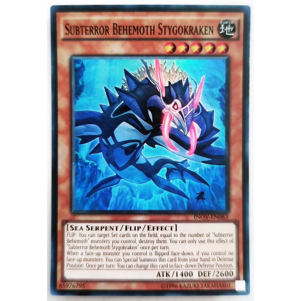 [Thẻ Yugioh] Subterror Behemoth Stygokraken |EN| Super Rare