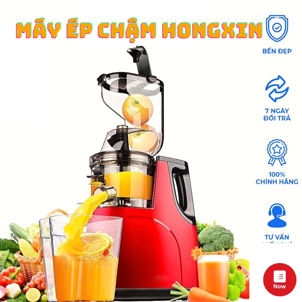 Máy Ép Chậm HONGXIN RH312 Công Suất 150W Ép Trái Cây Giữ 98% Lượng Nước - Máy Ép Chậm HONGXIN Đảm Bảo Chất Lượng