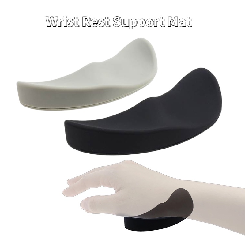 Đệm Silicone Kê Cổ Tay Khi Dùng Chuột Máy Tính Ngăn Ngừa Chấn Thương