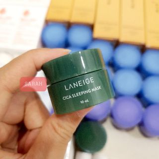 [Auth-mini] Mặt nạ ngủ LANEIGE Cica Sleeping 10ml (Bill Hàn)